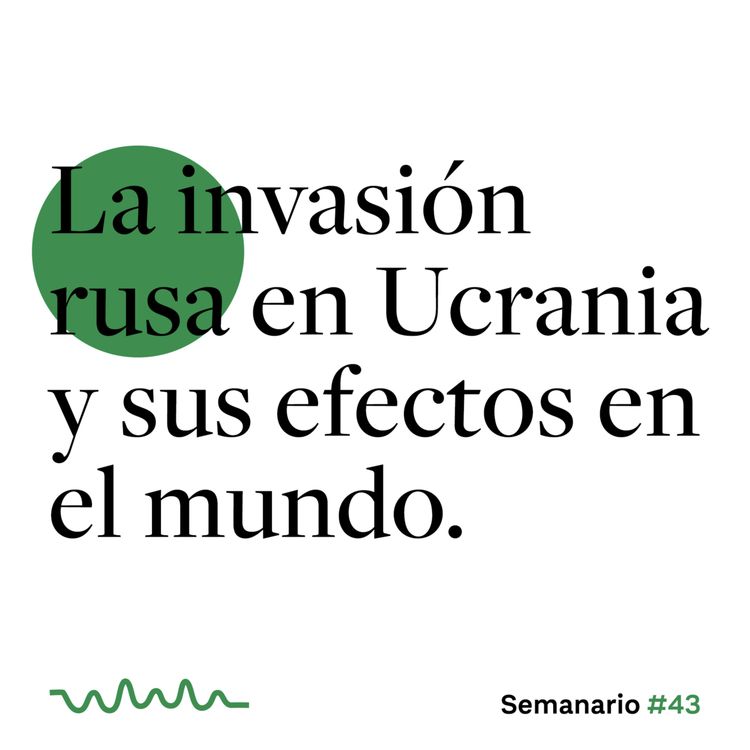 cover art for La invasión rusa en Ucrania y sus efectos en el mundo.