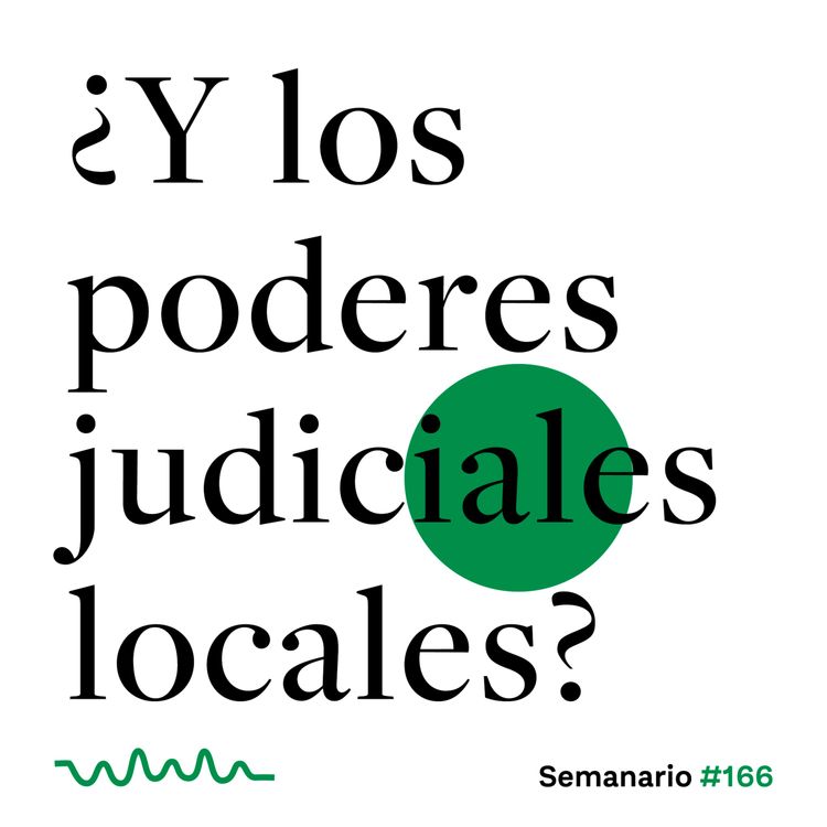 cover art for ¿Y los poderes judiciales locales?