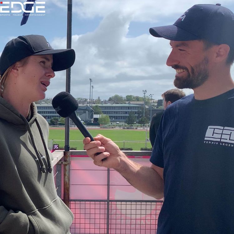 cover art for Moment sympa avec Elina Monfils - Svitolina à Saint Malo (anglais) 