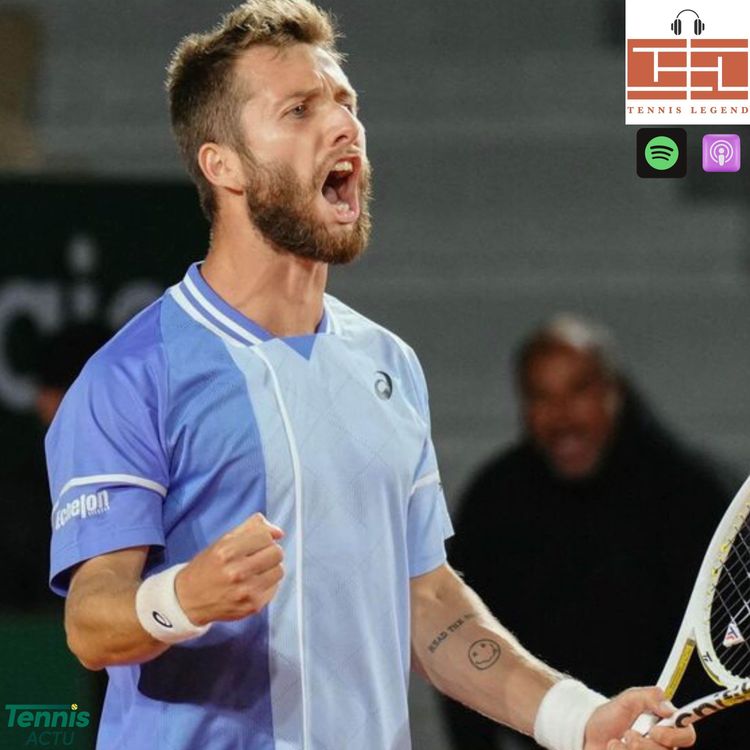 cover art for Corentin Moutet est au troisième tour: Je vis pour ces moments-là! Roland-Garros 2024