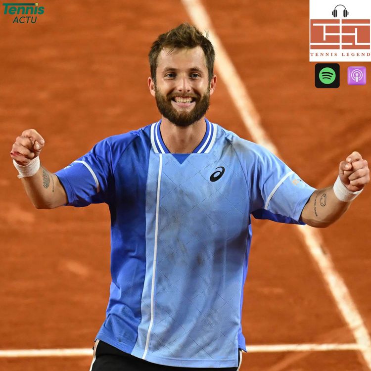 cover art for Corentin Moutet: En 8e et qualifié pour les Jeux, Le rêve d'une vie / RG24