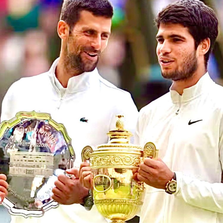 cover art for Comment Alcaraz a découpé Novak pour s'envoyer Wimbledon - Hors-série stats #15