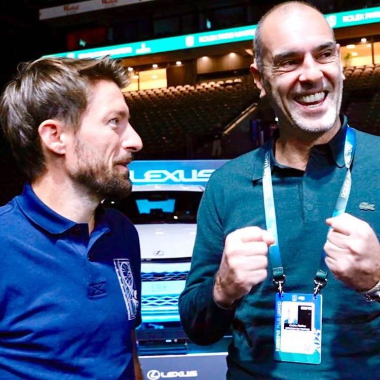 cover art for Cédric Pioline : En voiture avec le directeur du Rolex Paris Masters à La Défense 