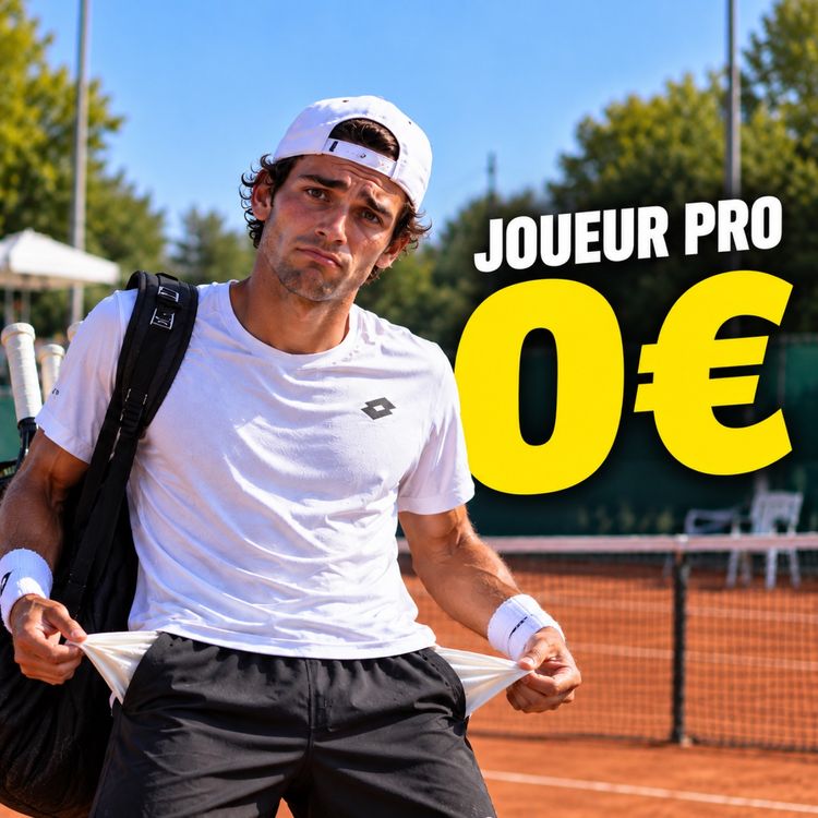 cover art for Le plan à 39M$ d'un juriste Belge pour sauver financièrement 1000 joueurs de tennis : Julien Raymakers