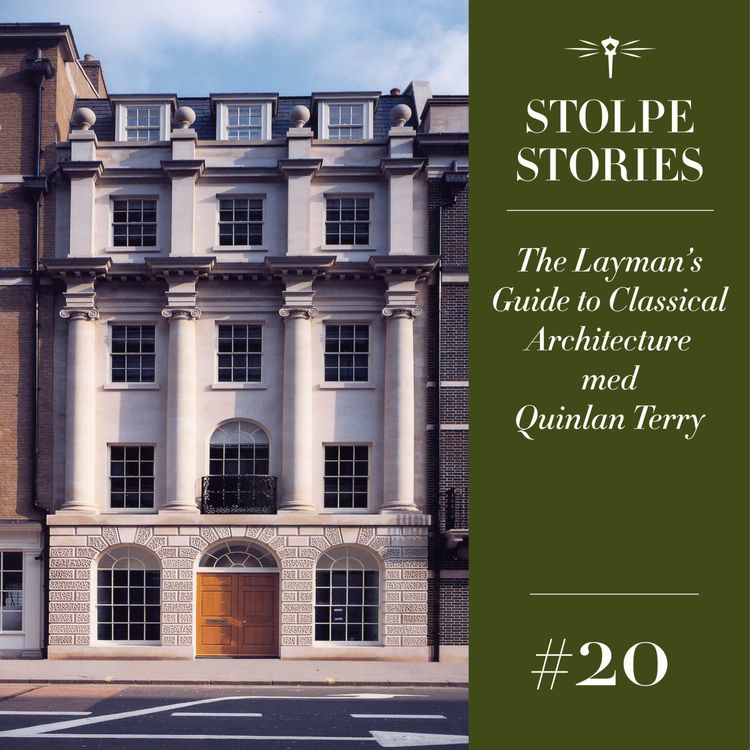 cover art for The Layman's Guide to Classical Architecture med Quinlan Terry