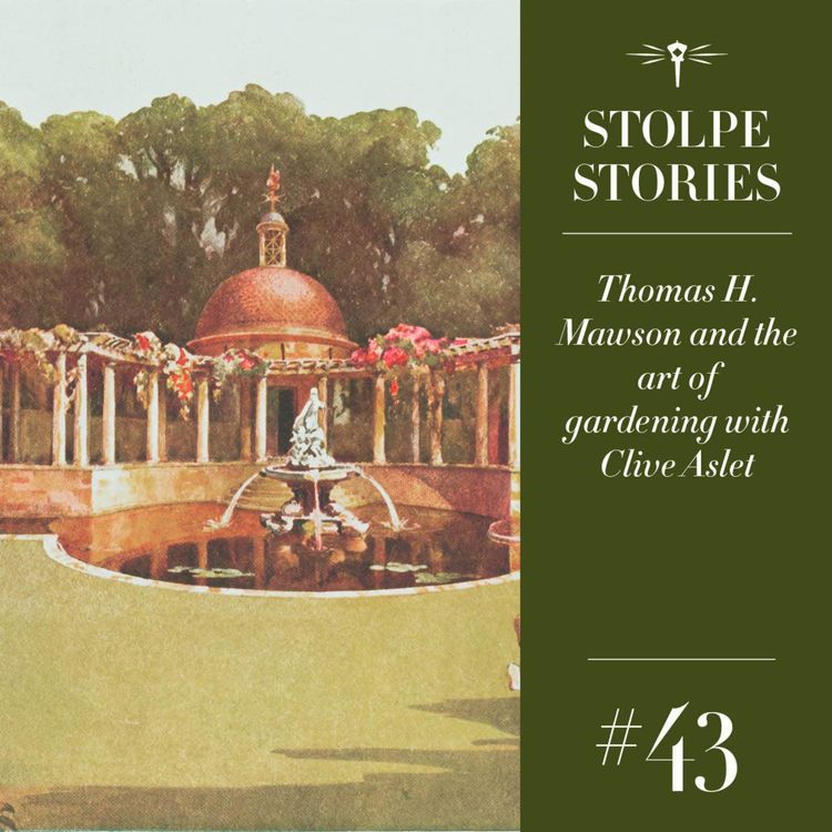 cover art for Thomas H. Mawson and the art of gardening with Clive Aslet