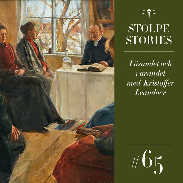 cover art for Läsandet och varandet med Kristoffer Leandoer