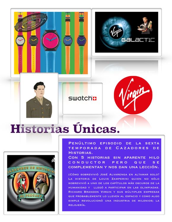 cover art for Historias únicas.