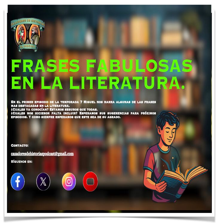 cover art for Frases Fabulosas de la Literatura.