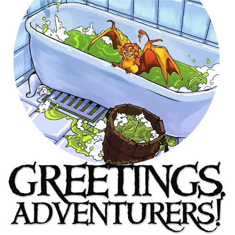 cover art for Greetings, Adventurers! / Dear Internet Cross Over Bonus Episode Extravaganza
