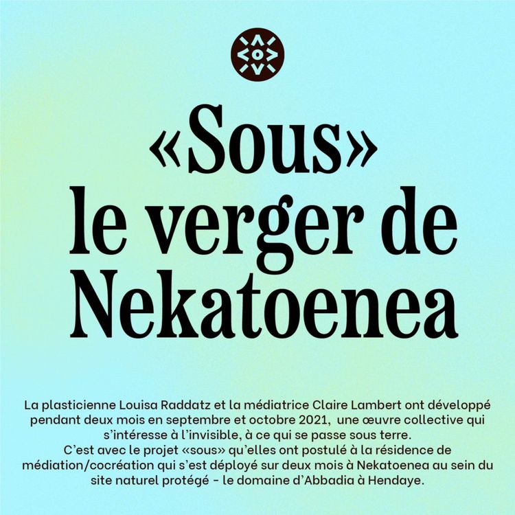 cover art for Sous le verger de Nekatoenea