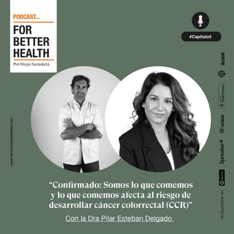 cover art for “Confirmado: Somos lo que comemos  y lo que comemos afecta al riesgo de  desarrollar cáncer colorrectal (CCR)”
