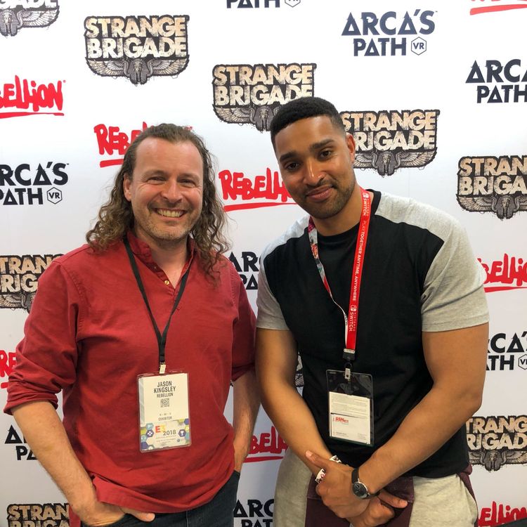 cover art for 283 Best of E3 2018 - Rebellion Games' Jason Kingsley