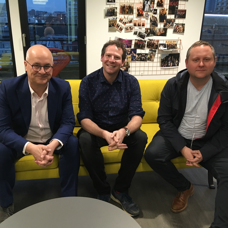 cover art for #108 - Social media stars under the influence; DJs on shuffle as Ball, Cox, Mayo, Evans and Whiley launch new shows; Buzzfeed cuts; Guardian film heads to the Oscars.