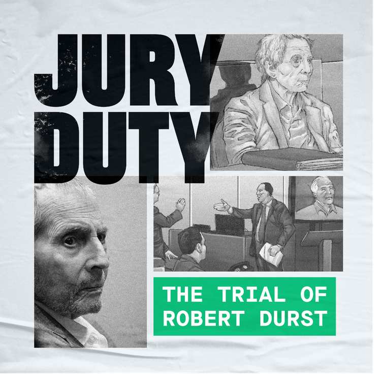 cover art for S1 E2: The Trial of Robert Durst: A History of Violence