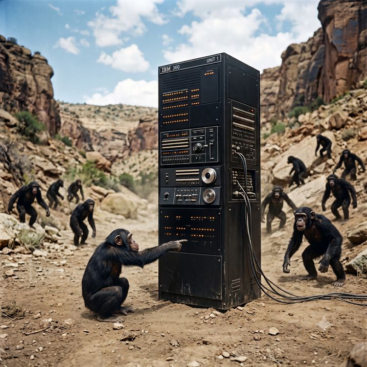 cover art for [2.7] A Primate Contemplates Superintelligence