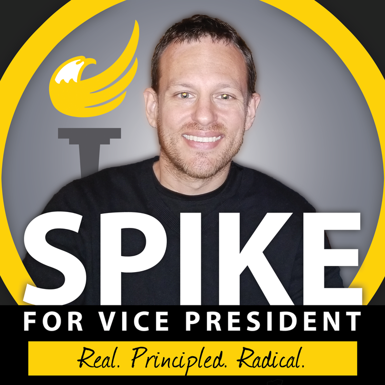 cover art for Libertarian VP Candidate Spike Cohen on The Big Issues of 2020