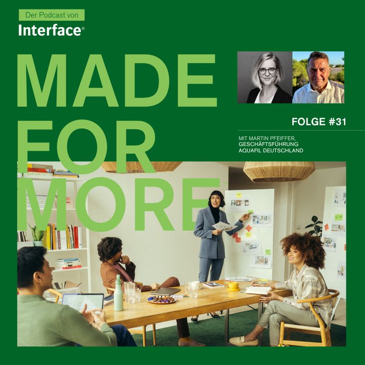 cover art for Folge #31 - mit Martin Pfeiffer // Interface x Aquafil, zwei Visionäre welche die Branche revolutionierten