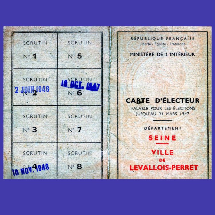 cover art for Le droit de vote, son histoire et ses péripéties...