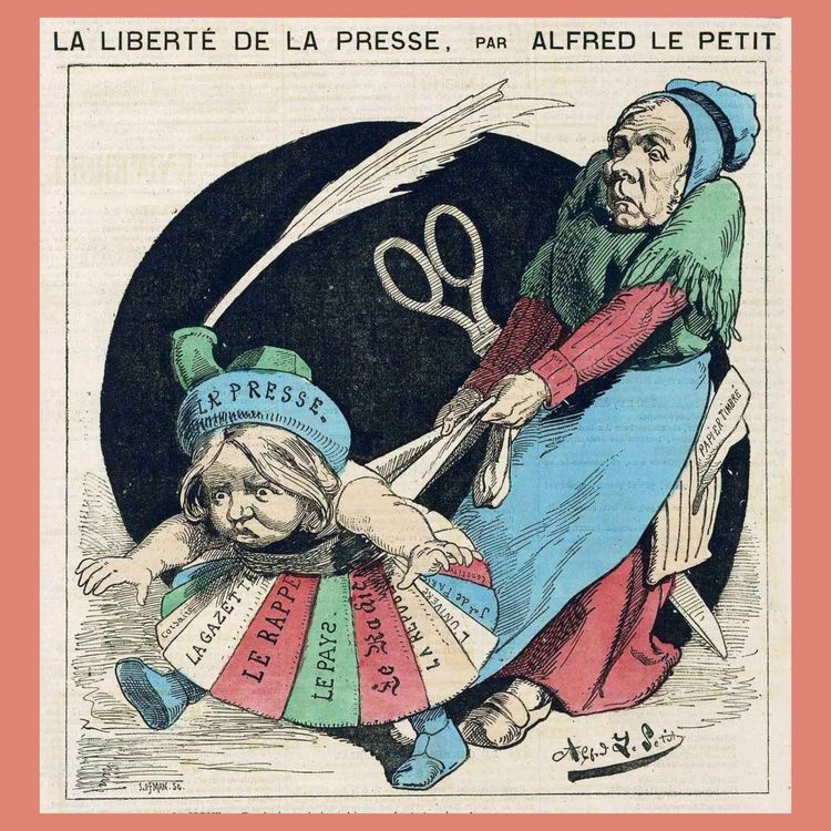 cover art for Alfred Le Petit et la Liberté de la presse