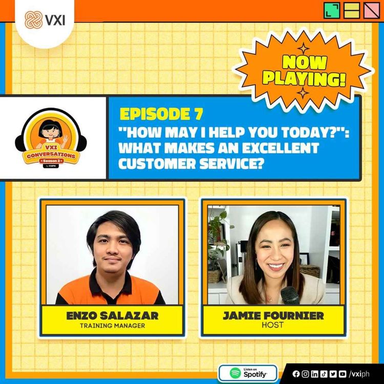cover art for S02E07: "How may I help you today?": What makes an excellent customer service?