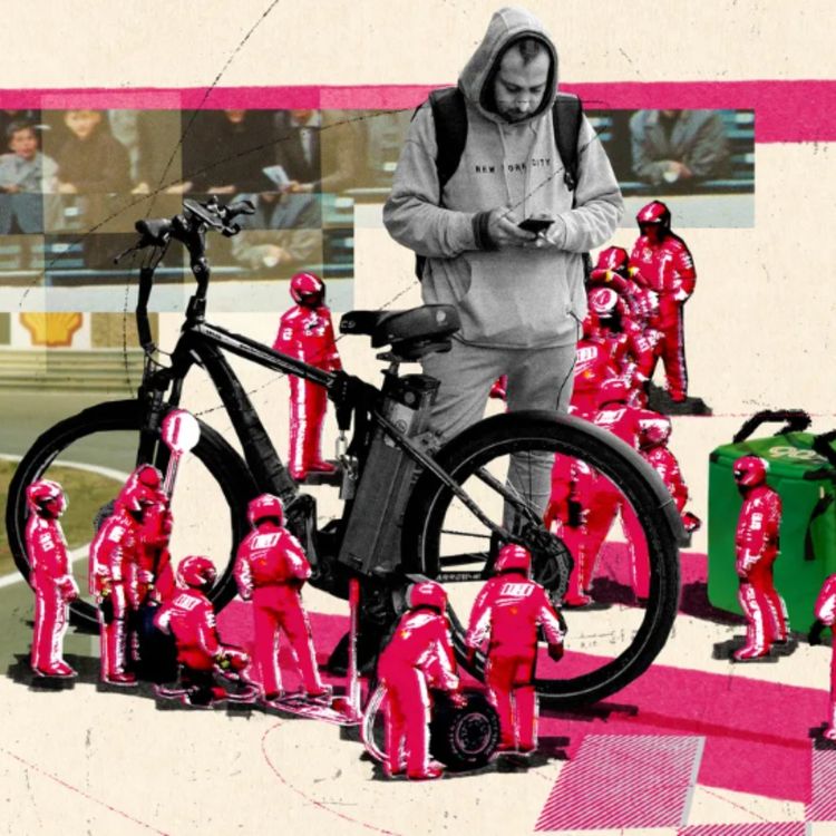 cover art for A new Manchester industry: pit stops for delivery riders