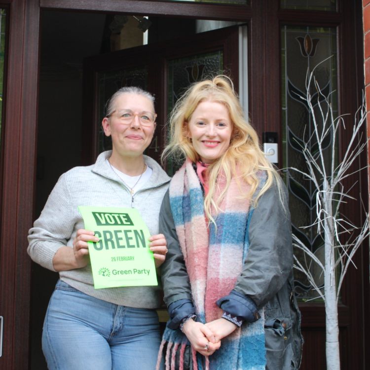 cover art for Byelection special: Hannah Spencer talks millionaire marriage, Patricia Clegg, and Greens in the north