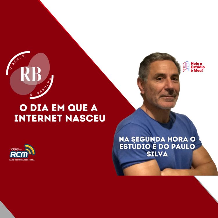cover art for RB0040-O Nascimento da Internet. O estúdio foi do Paulo Silva na 2ª hora