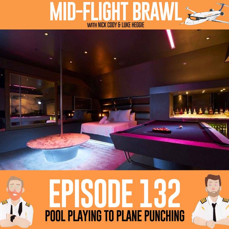 cover art for EPISODE 132 - POOL PLAYING TO PLANE PUNCHING