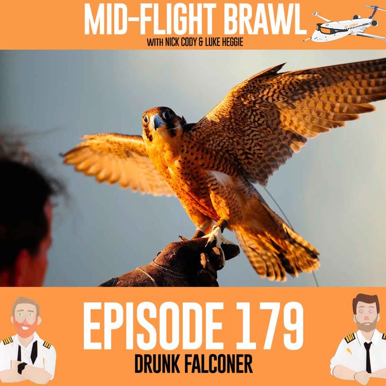 cover art for EPISODE 179 - DRUNK FALCONER