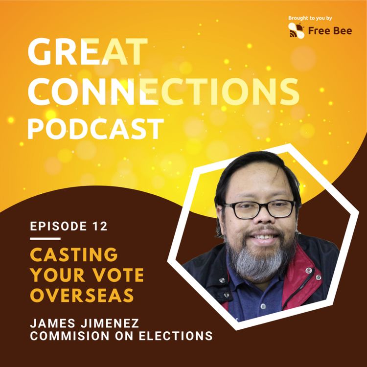 cover art for EP. 12: Casting Your Vote Overseas (Feat. Comelec Spokesperson James Jimenez)