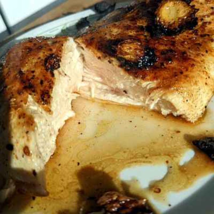 cover art for Butter-Tender Super-Juicy Chicken Breast with Garlic & Herbs : A Cookalong Original for Memorial Day