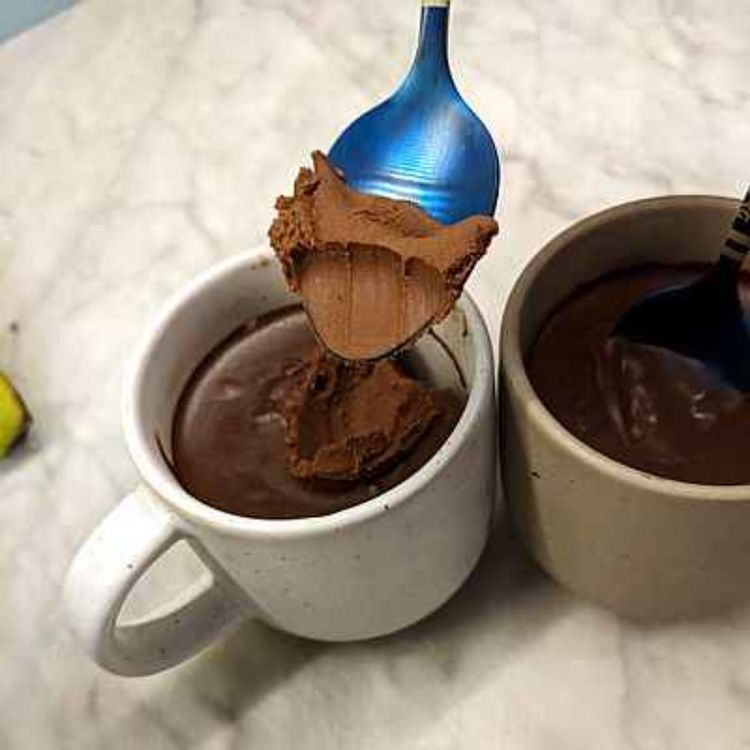 cover art for Chocolate Pots: Like Ganache in a Cup, for Bittersweet Chocolate Day