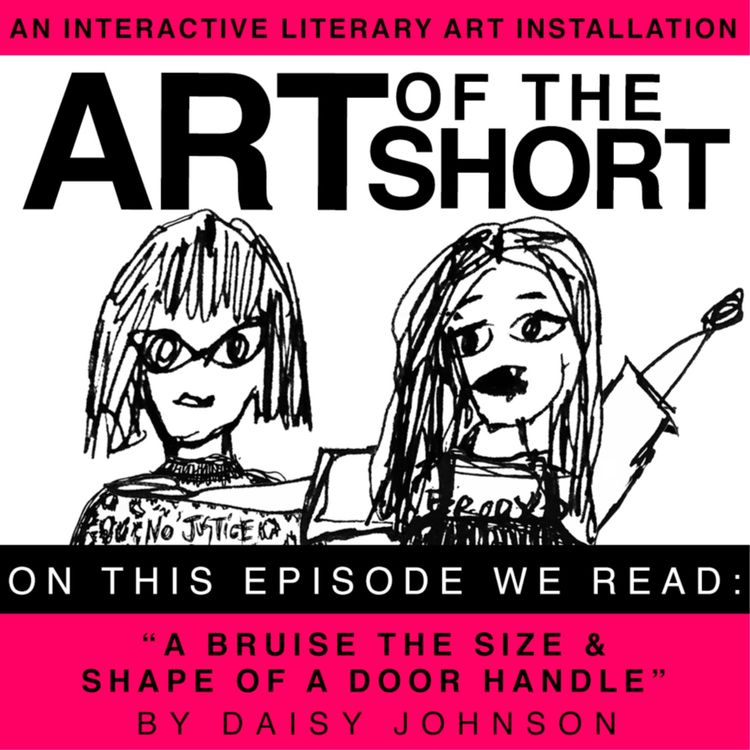 cover art for A Bruise the Size and Shape of a Door Handle