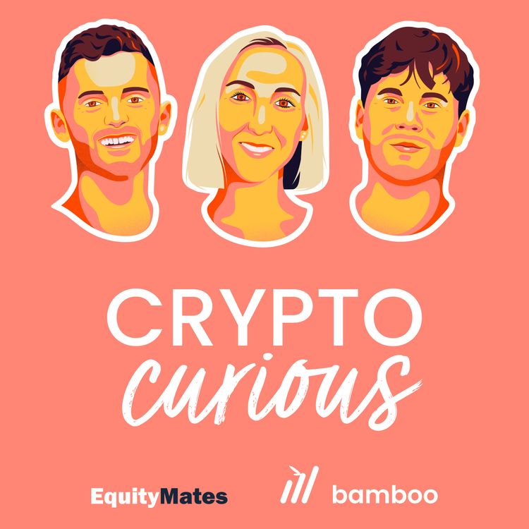cover art for 175 - Mantra Crashes 95%, Black Mirror Parodies Crypto, Shaq Settles