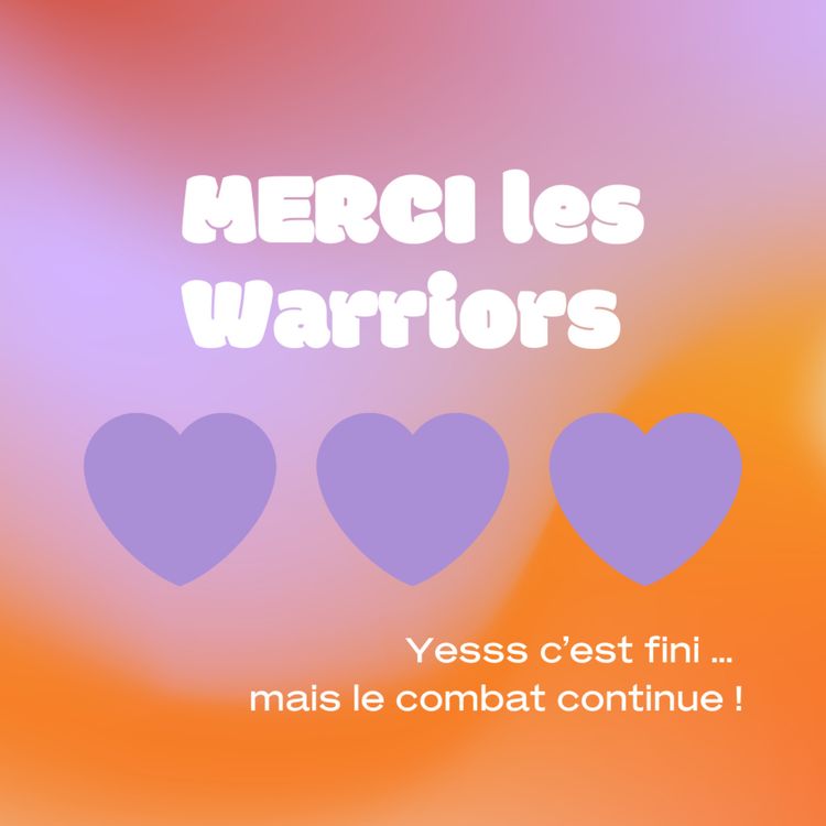 cover art for Message à toutes les Warriors