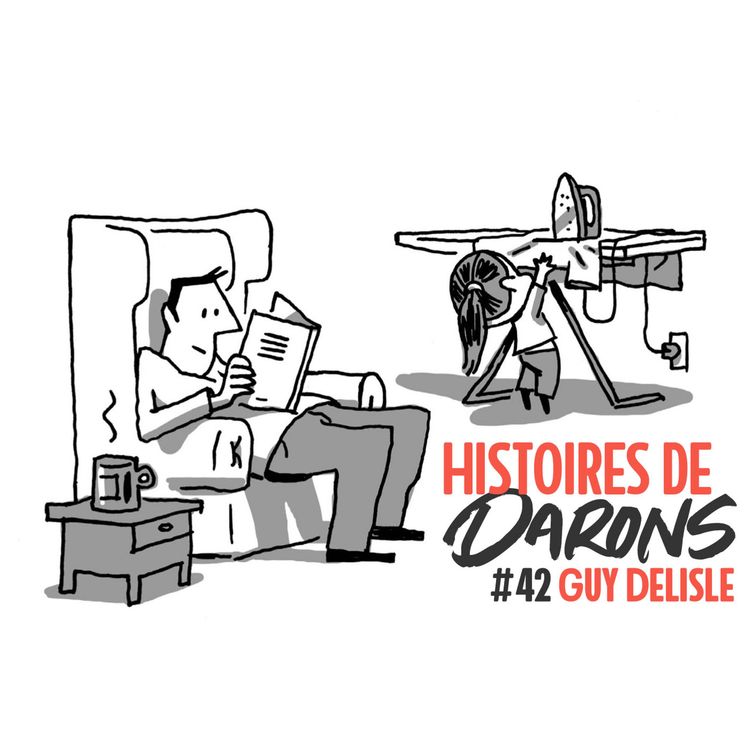 cover art for Guy Delisle, et son Guide du Mauvais Père