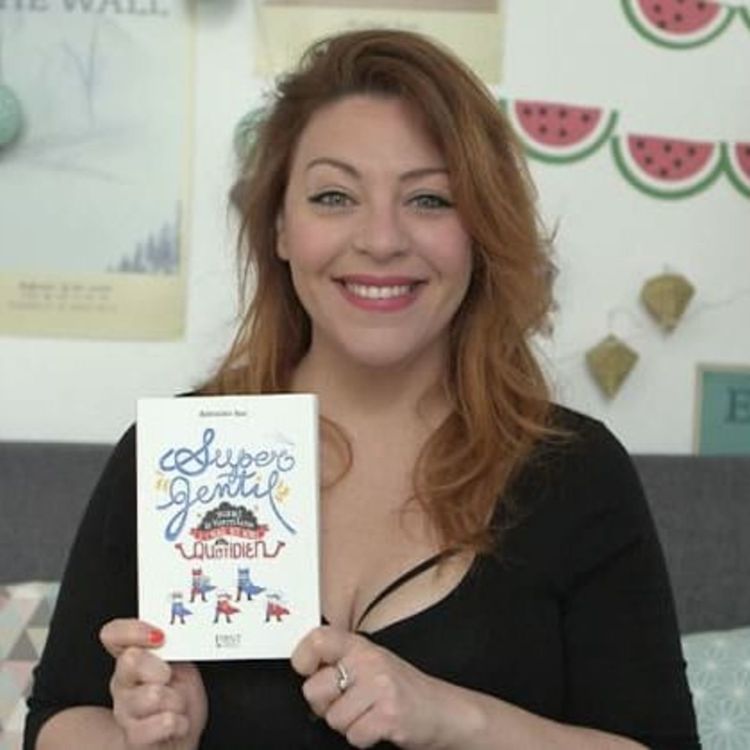 cover art for Navie parle de Super Gentil, son nouveau livre