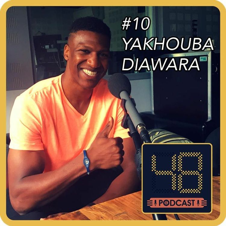 cover art for N°10 - Yakhouba Diawara : Allen Iverson, l'Italie, les Bleus et la cuisine
