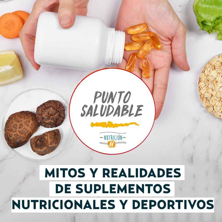 cover art for Mitos y realidades de los SUPLEMENTOS nutricionales y deportivos