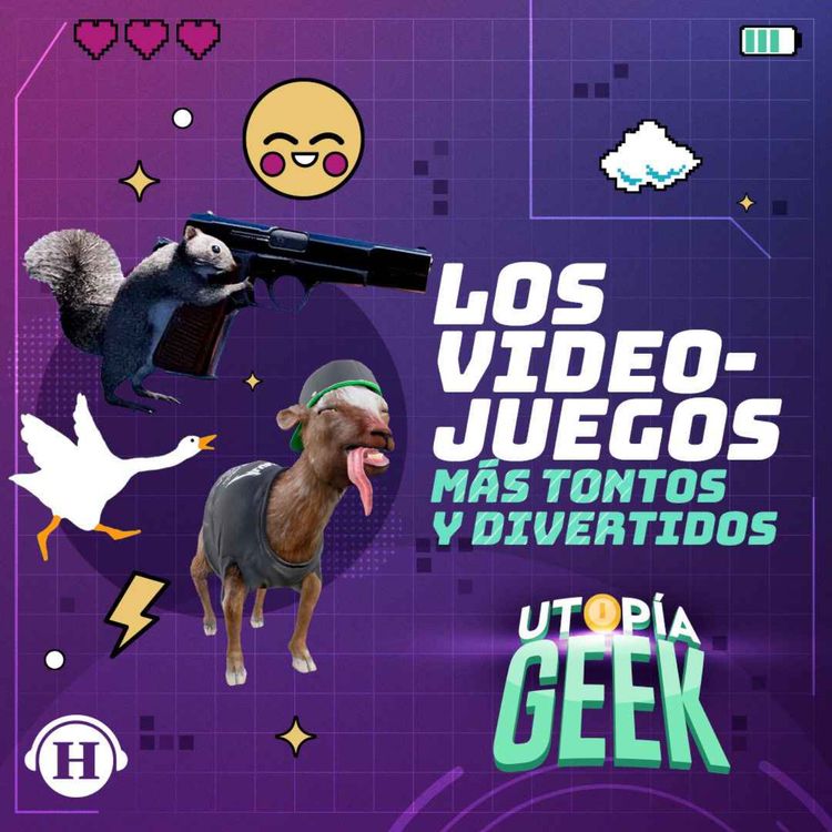 cover art for Videojuegos divertidos: Squirrel with a Gun y Goat Simulator