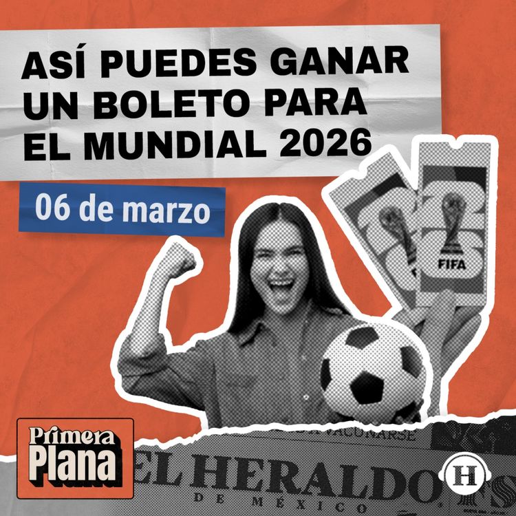 cover art for Sheinbaum presenta concurso para regalar un boleto al Mundial 2026