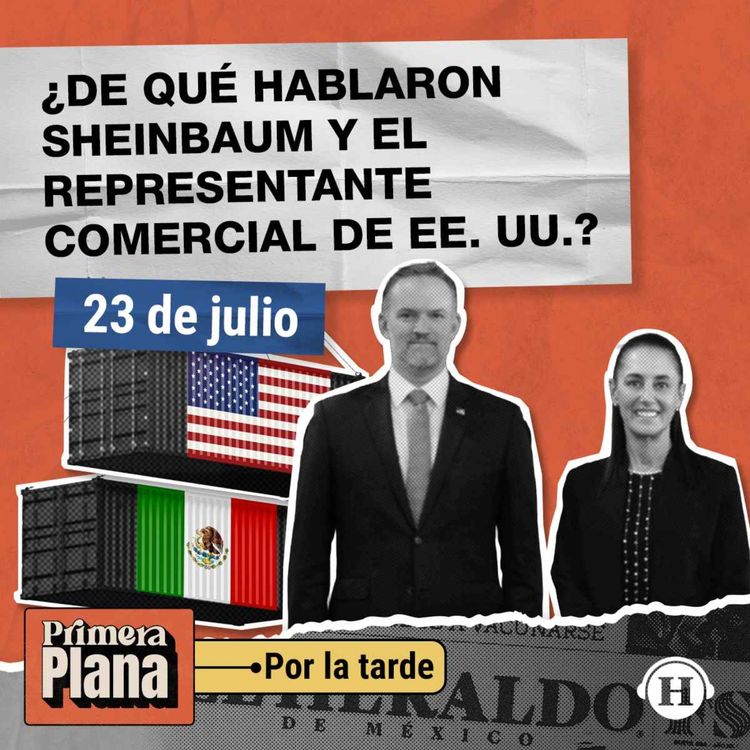 cover art for Sheinbaum se reunió con representantes de EE. UU. para hablar del T-MEC