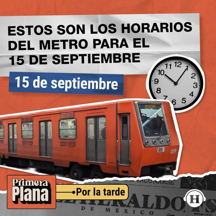cover art for El STC Metro ampliará su horario por el Grito de Independencia