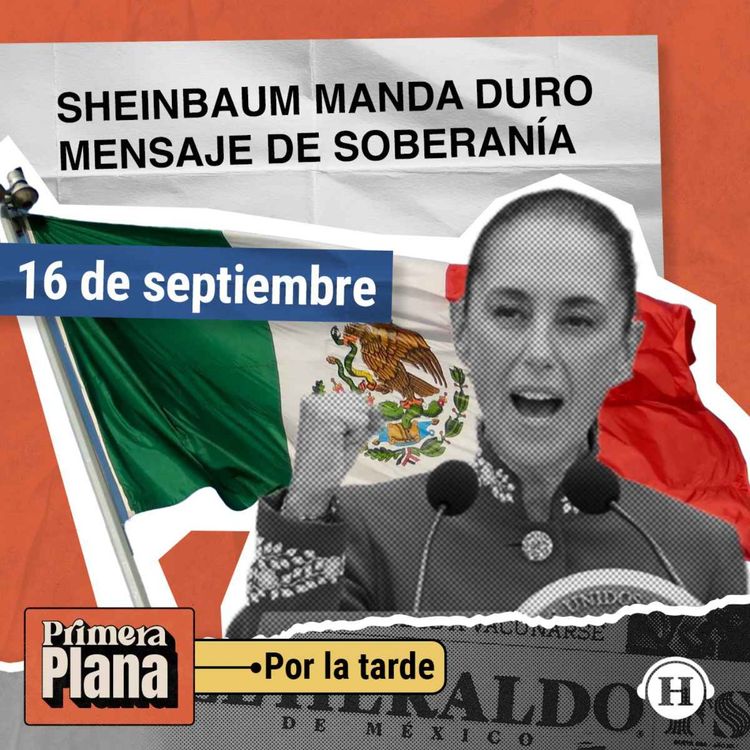 cover art for Sheinbaum en Desfile Militar: "México no es colonia ni se doblega"