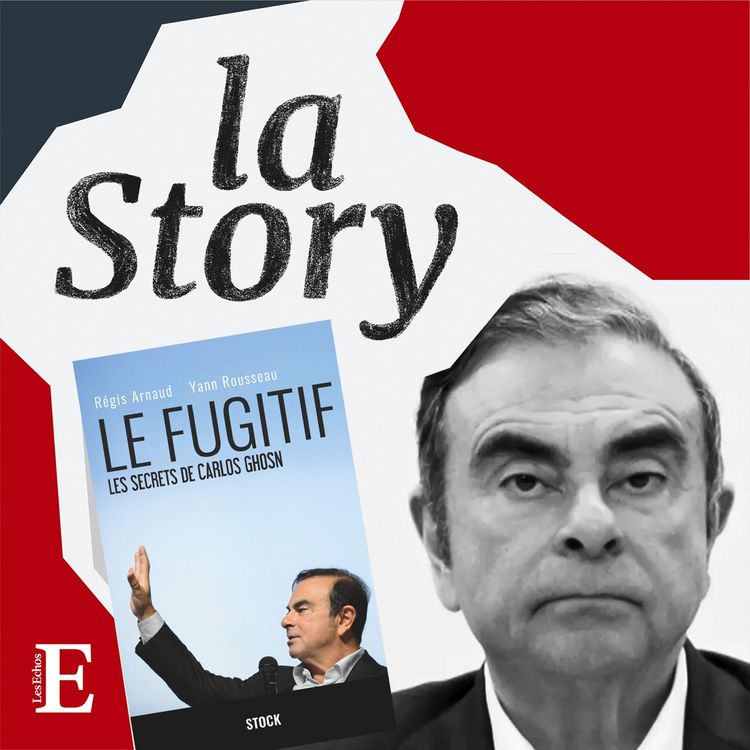 cover art for Carlos Ghosn, histoire secrète d'un fugitif