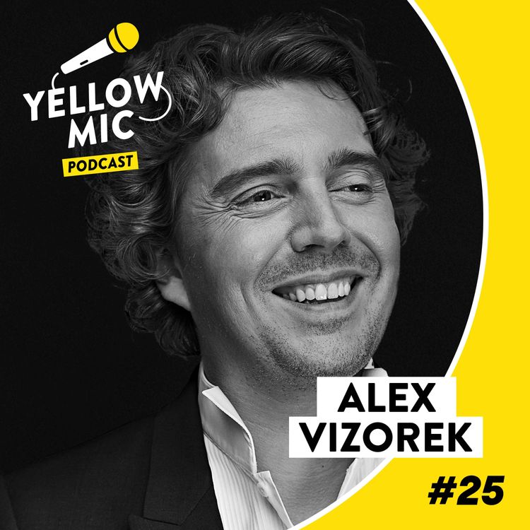 cover art for Yellow Mic #25 - Alex Vizorek