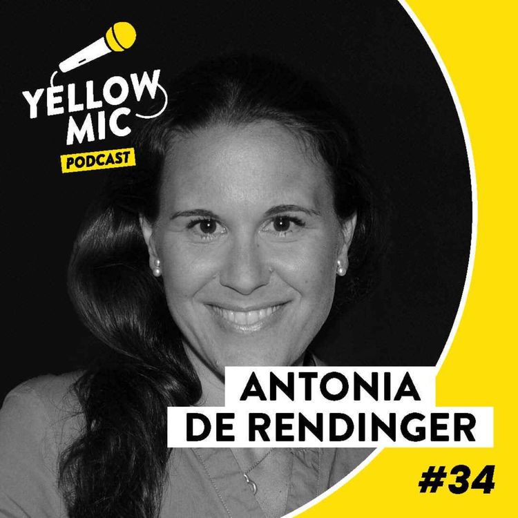 cover art for Yellow Mic #34 - Antonia de Rendinger