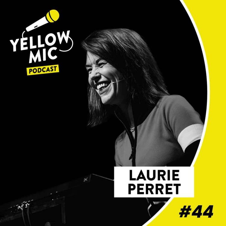 cover art for Yellow Mic #44 - Laurie Peret