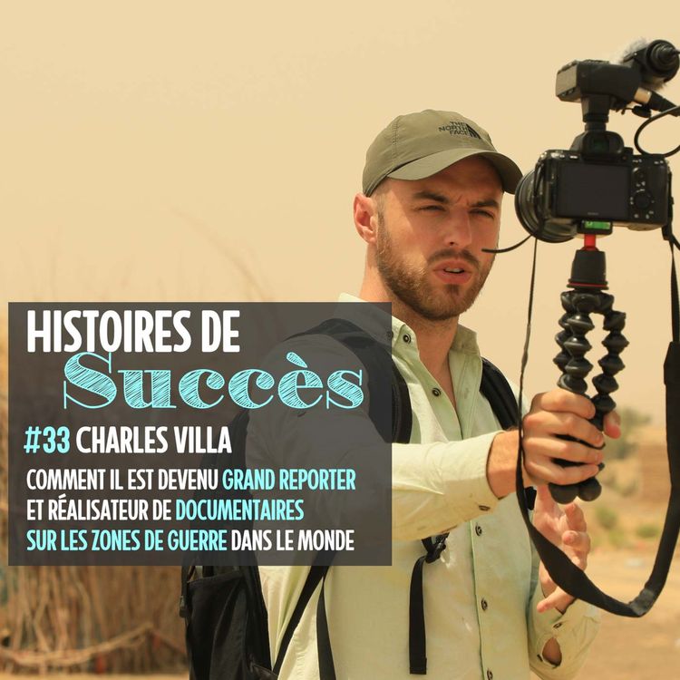 cover art for Charles Villa, reporter en zones de guerre